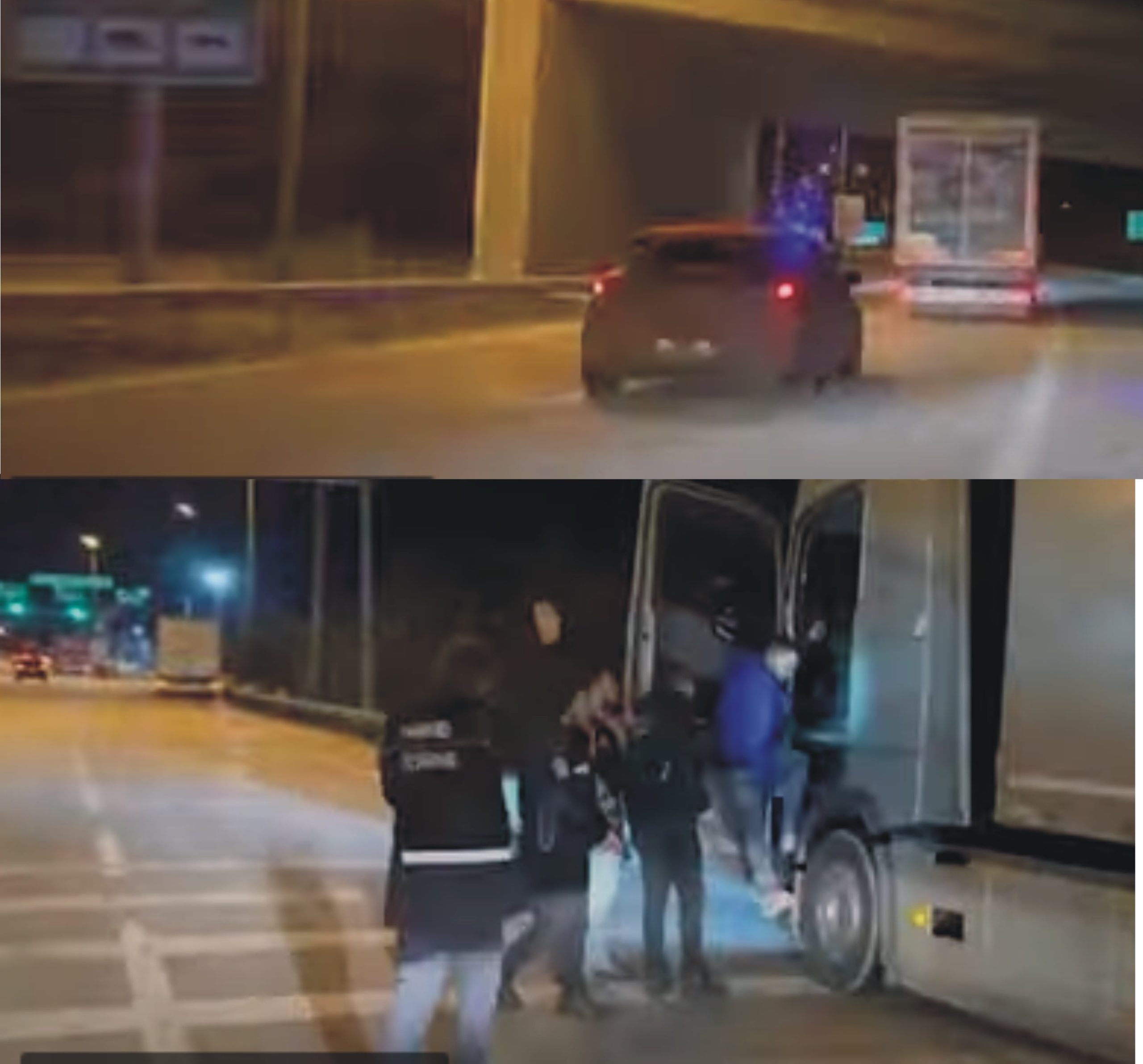 След “бясна” гонка полицай спряха тир с български шофьор с наркотици/ВИДЕО/