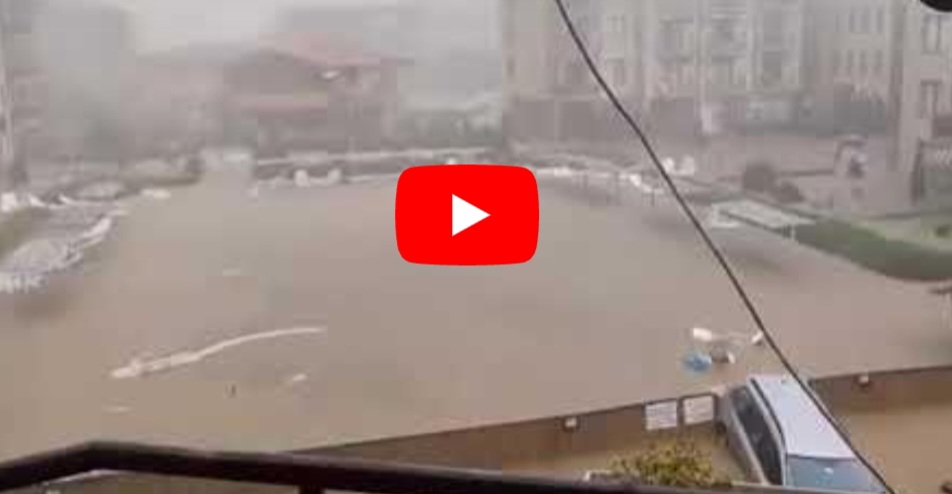 Наводнение в Царево силен ураган /ВИДЕО/
