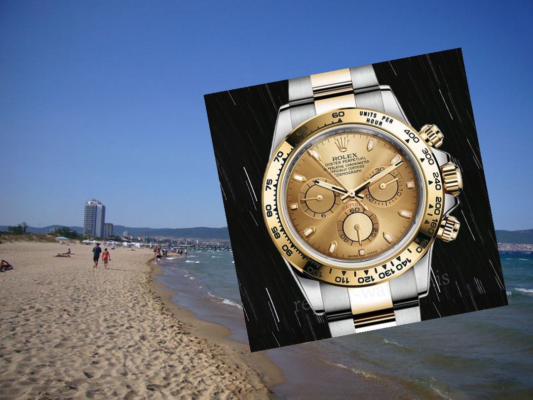 “Ролекс Дайтона” за 300 бона намериха в Слънчев бряг на плажа