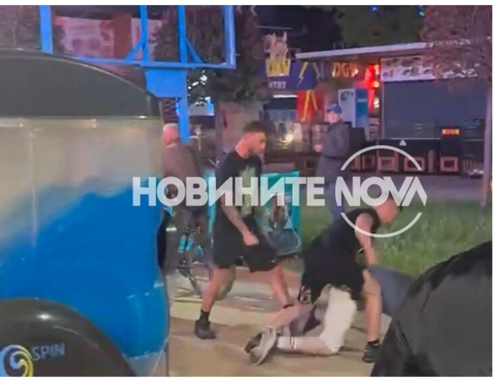 Кървав бой между туристи в Слънчев бряг разтърси центъра на курорта